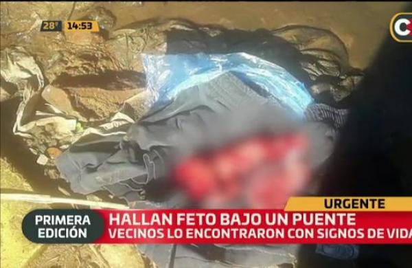 Ñemby: Feto fue hallado bajo un puente - C9N