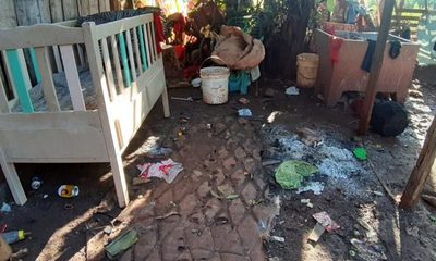 Menores sobreviven en míseras condiciones