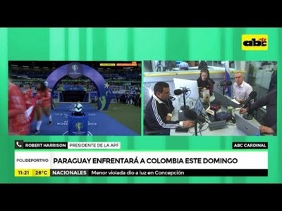 Robert Harrison sobre la selección paraguaya en Copa América - Tv - ABC Color