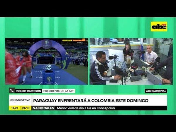 Robert Harrison sobre la selección paraguaya en Copa América - Tv - ABC Color
