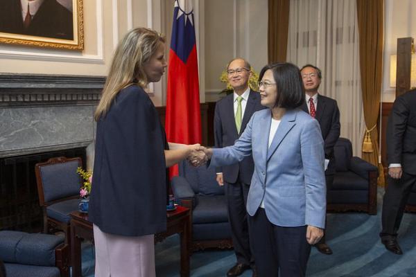 Presidenta de la República China-Taiwán recibió a delegación paraguaya liderada por Ministra de Industria y Comercio