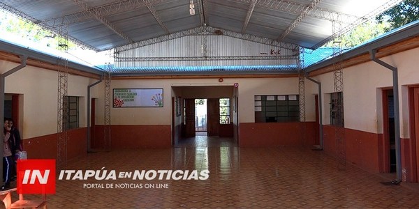 CAP. MEZA: IMPORTANTE INTERVENCIÓN EN HISTÓRICA ESCUELA DEL NORDESTE.