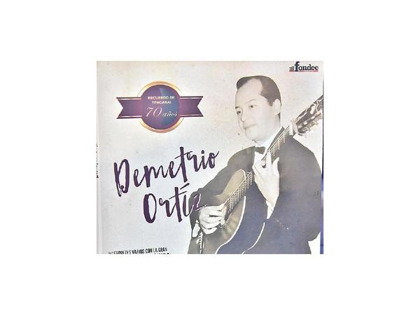 ÚH trae el lunes un disco en homenaje a Demetrio Ortiz