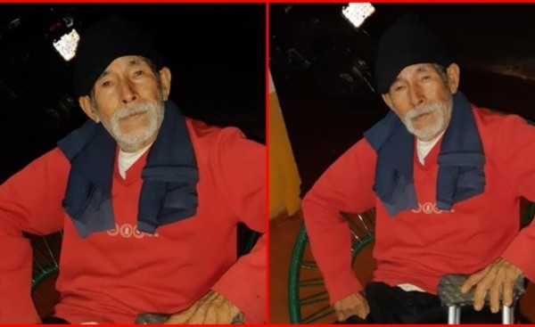 Buscan a familiares de anciano extraviado en Pablo Rojas