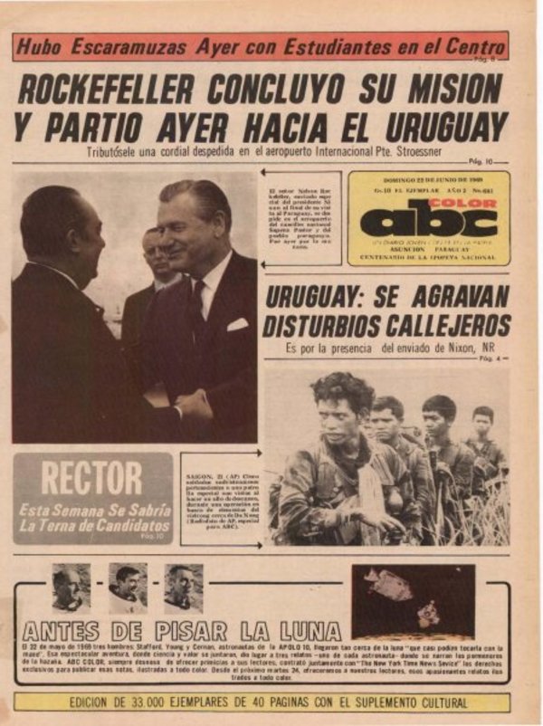 22 de junio de 1969 - Un Dia Como Hoy - ABC Color