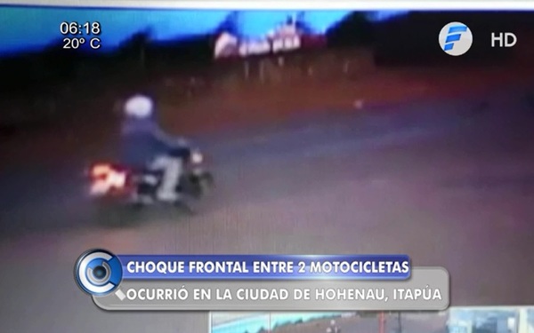 Tragedia en Hohenau: Motociclistas fallecen en choque frontal | Noticias Paraguay