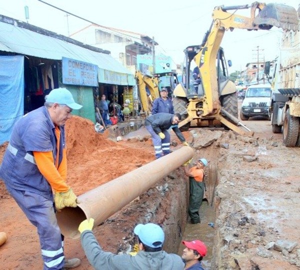 ESSAP culmina obras de alcantarillado sanitario en Luque - Radio 1000 AM