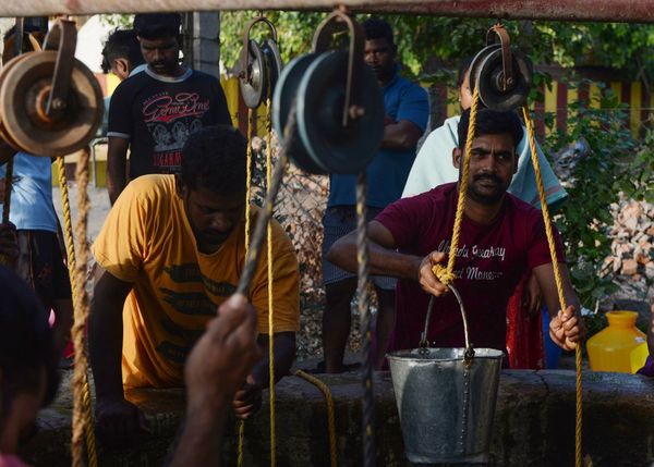 Lagos secos y peleas por agua en la ciudad india de Chennai