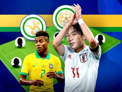 Dos paraguayos en la selección galáctica de medio brasilero