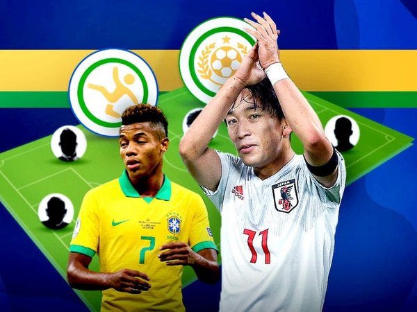 Dos paraguayos en la selección galáctica de medio brasilero