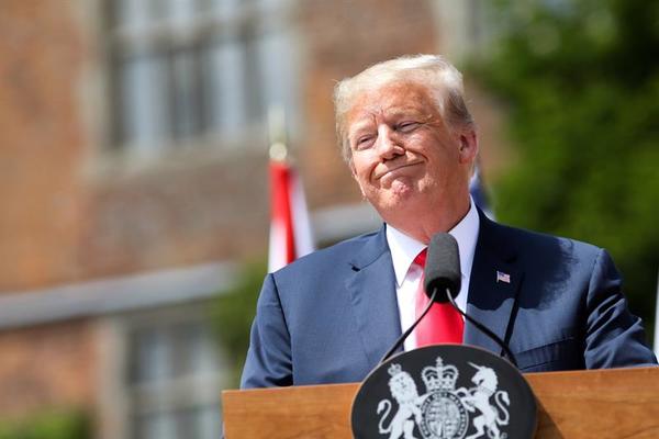 Trump considera sabia decisión de Irán de no derribar avión de EEUU tripulado | .::Agencia IP::.