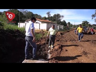 VERIFICAN AVANCE DE OBRAS EN BARRIOS DE ENCARNACIÓN