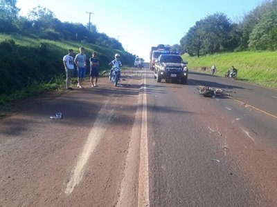 Motociclista fallece en accidente de tránsito sobre la ruta 6