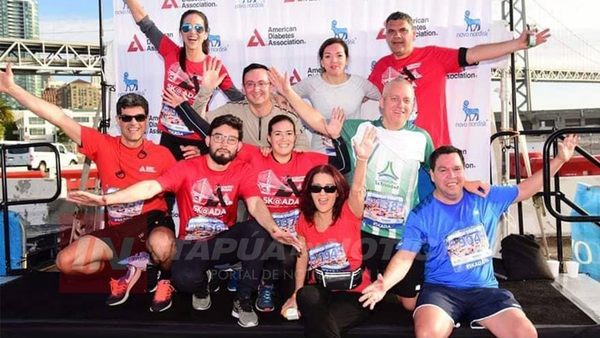 RUSCHEL FUE CAMPEÓN POR PARAGUAY EN CORRIDA MÉDICA POR LA PREVENCIÓN DE LA DIABETES.