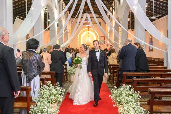 María Celeste y Marco contrajeron nupcias