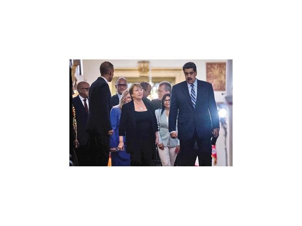 Bachelet pidió liberar a los presos políticos en Venezuela