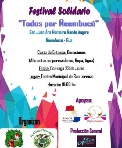 Festival solidario ´Todos por Ñeembucú´ - Radio 1000 AM