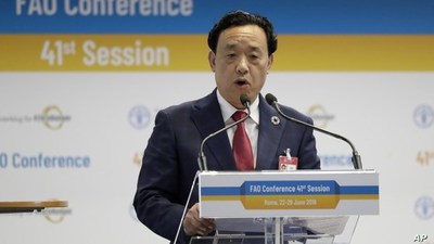 El viceministro de Agricultura chino, elegido nuevo director general de la FAO