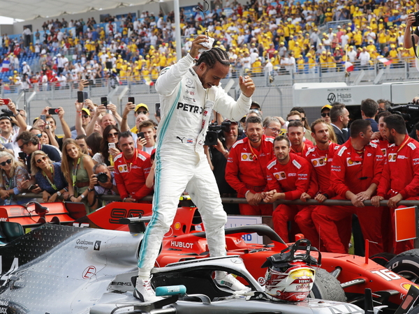 Lewis Hamilton no tiene oposición en Le Castellet