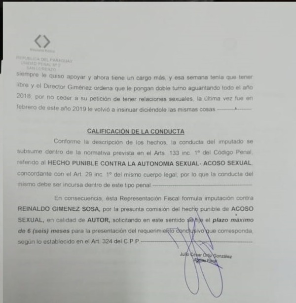 Acoso sexual desata escándalo en Patrulla Caminera - ADN Paraguayo