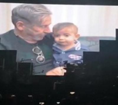 El emotivo encuentro entre Ricardo Montaner y Brunito  - Paraguay.com