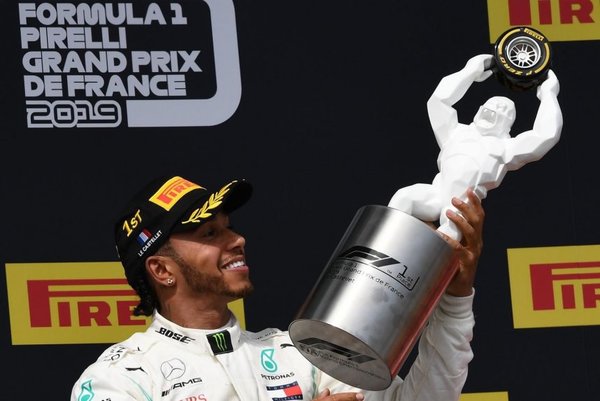 Hamilton gana en Francia - Deportes - ABC Color
