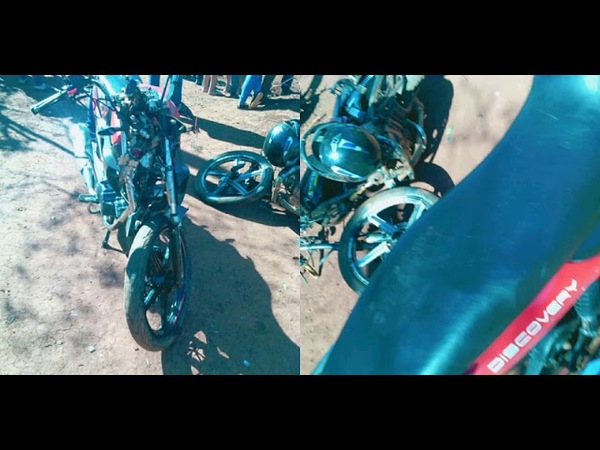 CHOQUE FRONTAL DEJA DOS MOTOCICLISTAS MUERTOS