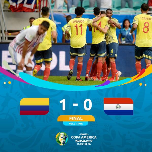 Paraguay no puede con Colombia y espera el milagro de la clasificación - .::RADIO NACIONAL::.