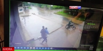 Violento ataque de motoasaltantes | Noticias Paraguay