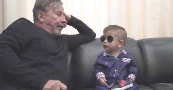 Ricardo Montaner cantó con su sobrino Brunito