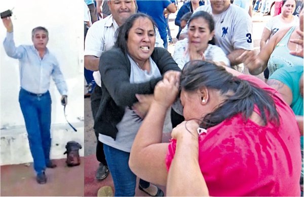 Intendente y su turba desbaratan audiencia - Edicion Impresa - ABC Color