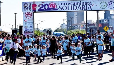 Concurrida Correcaminata solidaria - Edicion Impresa - ABC Color