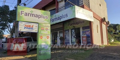 FARMACIA FUE ASALTADA EN B° SAN PEDRO DE ENCARNACIÓN