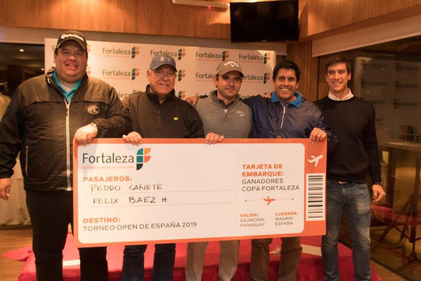 Fortaleza premió a ganadores con un viaje para alentar a Fabrizio Zanotti en España