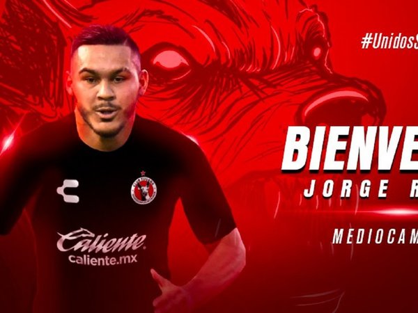 Jorge Rojas con nuevo club en México