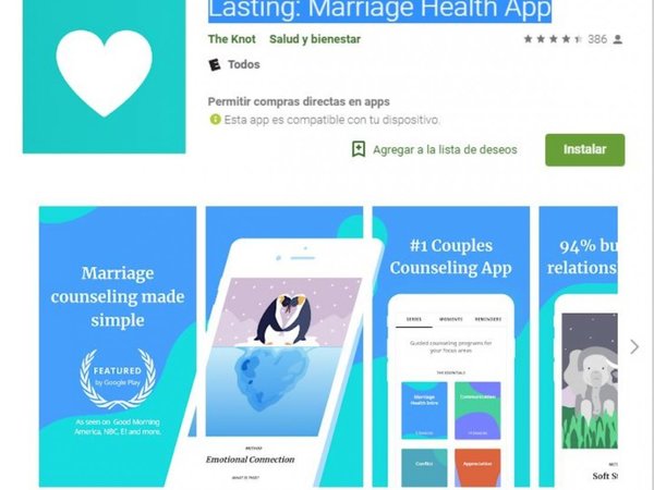 App para "solucionar" problemas de pareja