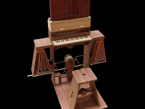 Hacen sonar el "gran órgano continuo" ideado por Da Vinci