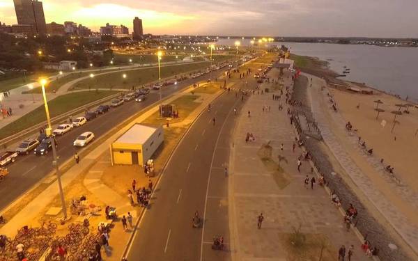 Anuncian mayor seguridad en Costanera de Asunción - .::RADIO NACIONAL::.