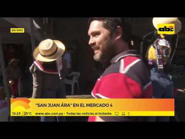 San Juan Ára en Mercado 4 - Tv - ABC Color