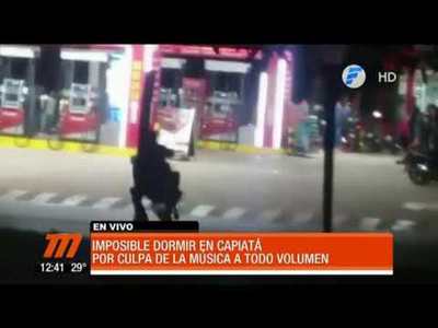 Imposible dormir en Capiatá