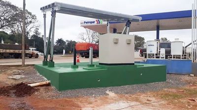 Montaje de Estaciones de la Ruta Verde Solar sigue avanzando
