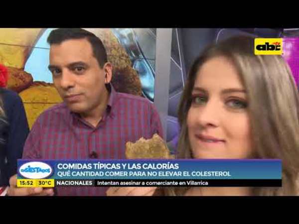 Comidas típicas y las calorías - Tv - ABC Color
