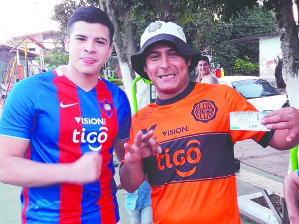 Cerrista le cumplió el sueño a su amigo olimpista
