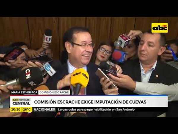 Comisión escrache exige imputación de Cuevas - Tv - ABC Color