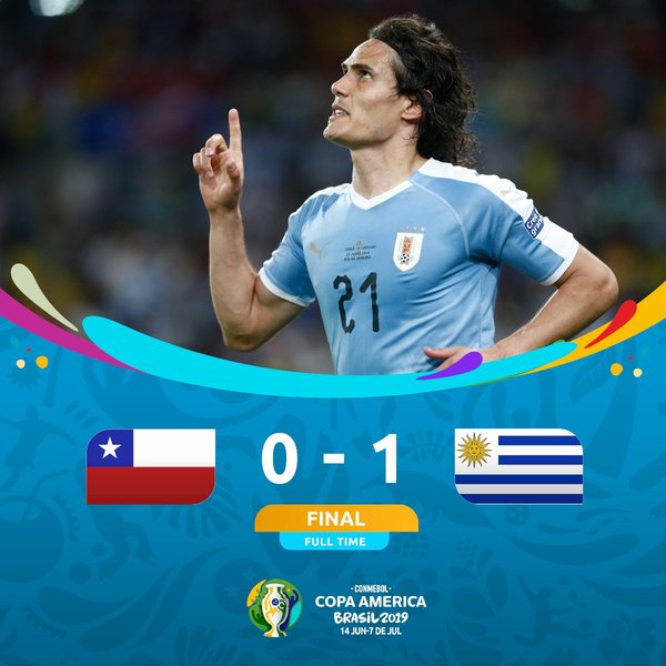 Cavani lleva a Uruguay a la siguiente ronda de la Copa - .::RADIO NACIONAL::.