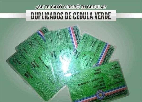 Ofrecen en Facebook cédulas verdes falsificadas - Nacionales - ABC Color