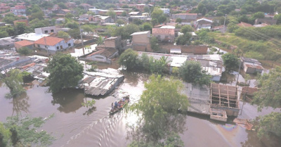 Damnificados oho jey de a poco a sus casas