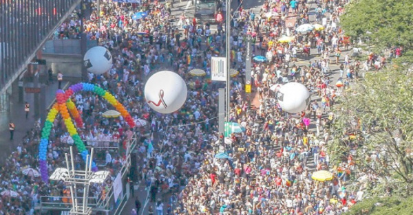 Fuertes manifestaciones contra presi de Brasil