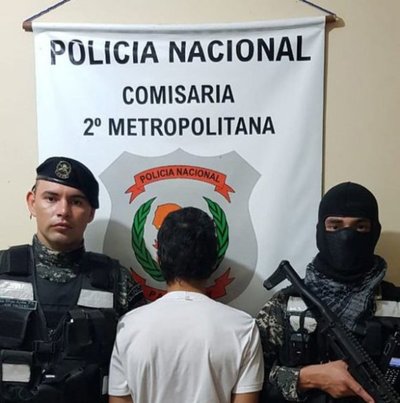 Detienen a joven por violar prisión domiciliaria - Nacionales - ABC Color