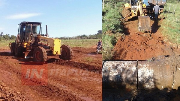 REPONER CAMINOS EN BUENAS CONDICIONES, ES PRIORIDAD EN EDELIRA.